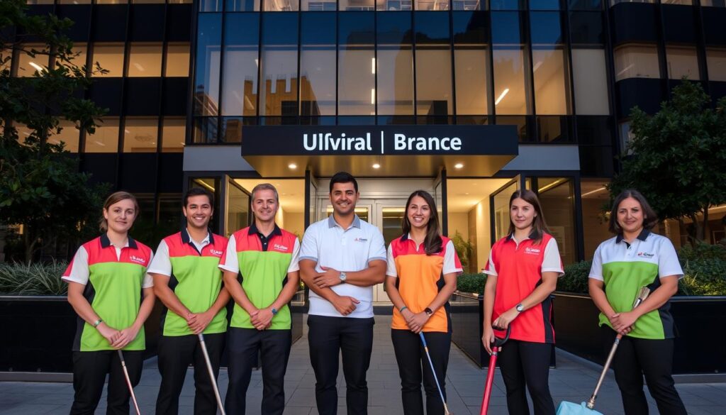 Professional cleaning team in Sydney CBD Professional cleaning team in Sydney CBD
