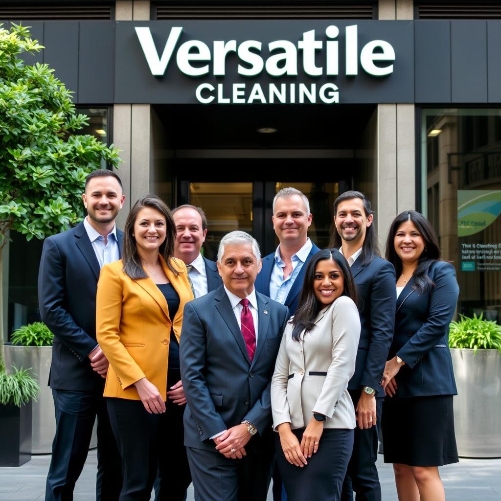 Versatile Cleaning team in Sydney CBD Versatile Cleaning team in Sydney CBD
